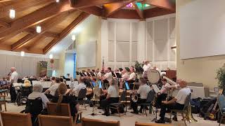 Montgomery County Concert Band Concert at Dock Woods Lansdale 7224 [upl. by Nalid]