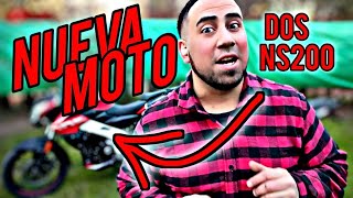 UNA NUEVA NS200 DOS PARA MAS PLACER BAJAJ PULSAR MOTOVLOG NUEVA ETAPA [upl. by Naldo430]