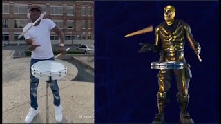 NEW Fortnite Snare Solo emote in Real Life Timothy Fletch  Hit It For Me  Drumline [upl. by Ahsaetan]