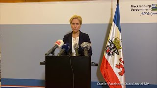 Schwesig dämpft Erwartungen zu weiteren Öffnungen [upl. by Ydur]