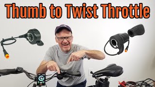 How to Install a Twist Throttle on an Electric Bike [upl. by Leumas223]