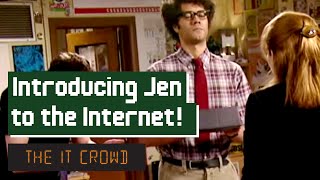 Moss Introduces Jen To The Internet  The IT Crowd Series 3 Episode 4 The Internet [upl. by Kavanaugh]