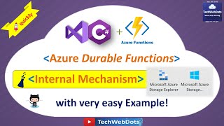 Internal Mechanism  Azure Durable Functions  C  for Beginners [upl. by Am835]