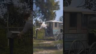 Delivering mail in 1903  Restored Footage [upl. by Korey]