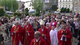 Ostrów Wielkopolski Parafia Św Antoniego Powitanie Krzyża Światowych Dni Młodzieży 605 2014 [upl. by Fassold825]