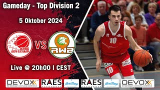 KBBC Oostkamp 🆚 Royale Waterloo Basket  Top Division 2 Group B  Season 20242025 [upl. by Florine]