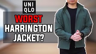 Uniqlo Us Harrington Jacket 2021  3 Outfit Ideas  Review [upl. by Airamahs]