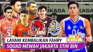 Update Proliga 2024❗Jakarta STIN BIN Berkekuatan Mewah❗Jakarta Lavani Rekrut Kembali Fahry Septian🔴 [upl. by Relyhs]