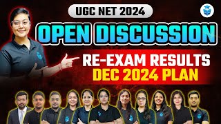 UGC NET ReExam Results amp UGC NET Dec 2024 Preparation  Open Discussion with JRFAdda Team [upl. by Nnaycnan]