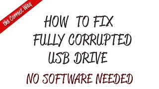 3 Ways to FIX Cyclic redundancy check error on USB or drives [upl. by Wylde547]