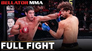 Full Fight  Dante Schiro vs Neiman Gracie  Bellator 290 [upl. by Edva]