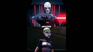 The Grand Inquisitor vs Asajj Ventress Star Wars [upl. by Aicnatsnoc]