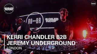 Kerri Chandler b2b Jeremy Underground RayBan x Boiler Room 017 London DJ Set [upl. by Odlareg]