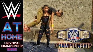 WWE MOVES AT HOME WRESTLING  Lift Carry WWE India 🇮🇳 [upl. by Idac870]