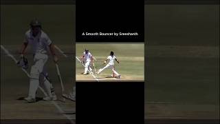 Sreesanth Bouncer 😍 sreeshanth fastbowler fastbowling cricketlover cricketshorts [upl. by Icyac]