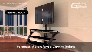 3in1™ TV Console Solution  Whalen Furniture [upl. by Haelahk903]