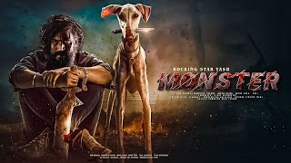 Monster New Released Full Hindi Dubbed Movie  Rocking Star Yash New South Action Movies 2024  new [upl. by Ahsakal]