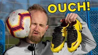 Target Challenge  Nike T90 Laser football boots [upl. by Haven]