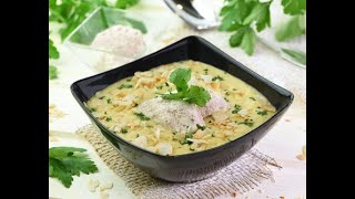 Pastinakencremesuppe mit ZimtObers [upl. by Aicirtam]