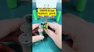 18650 liion battery pack testinglithiumbattery machine batterypack 18650 shorts [upl. by Afinom]