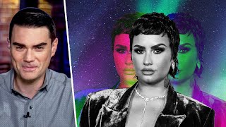 LOL Demi Lovato Sings to Ghost to Help It Overcome Trauma [upl. by Adnolohs]