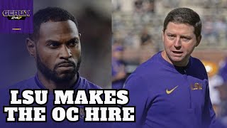 REACTION LSU names Joe Sloan Cortez Hankton as CoOffensive Coordinators [upl. by Norraf]