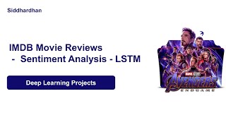 DL Project 10 Sentiment Analysis on IMDB Reviews with LSTM  Deep Learning Projects [upl. by Isidor702]