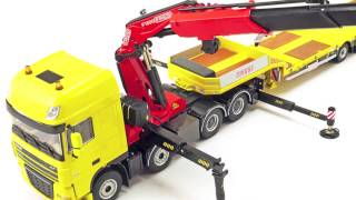 Model Truck World WSI Fassi DAF [upl. by Ailahs]