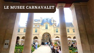 LE MUSEE CARNAVALET Le magnifique musée sur la ville de Paris [upl. by Quartet]