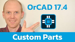 Cadence OrCad Capture 174 Creating Custom Parts  Symbols [upl. by Tammara]