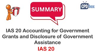 How to Account for Government Grants IAS 20  applies in 2024 [upl. by Thirza380]