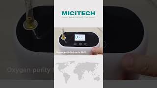 MICiTECH M5 Travel Portable oxygen Concentrator healthcare oxygen medical outdoors breathe [upl. by Ahsemak]