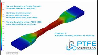 Tensile Victrex PEEK 450G Plastic True Stress [upl. by Frederica]