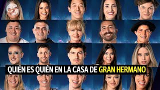 GRAN HERMANO 2023 estos son los participantes de la nueva edición  Quiénes entraron a la CASA [upl. by Nohsyt408]