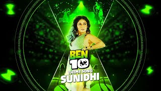 BEN 10 Official theme  Sunidhi Chauhan sunidhilive [upl. by Lleirbag]