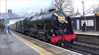 CLASS 46100 ROYAL SCOT amp 47810 THROUGH CHARTHAM amp MINSTER 260324 [upl. by Ielarol57]