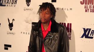 WIZ KAHLIFA SMOKES WEED ON THE RED CARPET LEGALLY [upl. by Anitac]