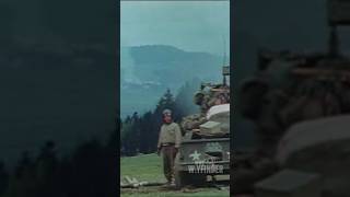 US Armor In Action  Germany 1945 history shermantank pershing germany [upl. by Gamaliel]