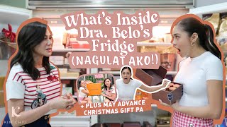 What’s Inside Doctora Belo’s FRIDGE NAGULAT AKO  May Advance Christmas Gift pa  Kim Chiu [upl. by Saunder412]