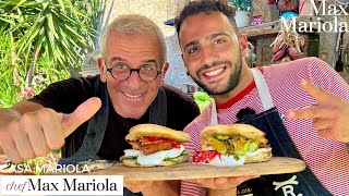 😱 PANINO GIGANTE quotA COSCE APERTEquot ►► Chef Max Mariola amp Chef Ruben [upl. by Arne111]