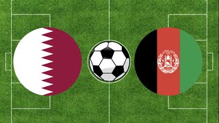 Qatar vs Afghanistan Highlights Goals  World Cup 2026 Qualifications Asia  PES 21 [upl. by Belcher]