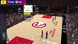 Pacers vs Hawks 10824 Sim NBA2k 25 [upl. by Handler]