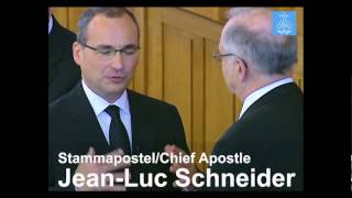 Pfingsten 2013 Ein neuer Stammapostel  Pentecost 2013 A new Chief Apostle [upl. by Carolle464]