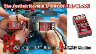 Furitek Kosmik 2 in 1 ESC amp Receiver Combo Perfect for those super tight builds [upl. by Anaitat769]