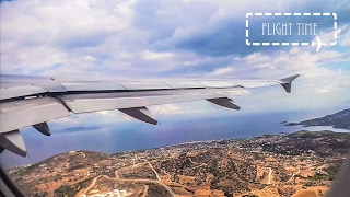 Aegean Airlines Airbus A320 Take Off Athens ATHLGAV  Great landscape [upl. by Samp]