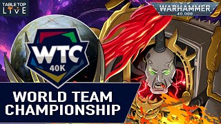 WTC World Team Championships  Warhammer 40k Tournament  Day 2 [upl. by Anolahs802]