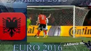 Shqiperi VS Armeni 21  KomentDritan Shakohoxha 2015 Highlights HD [upl. by Akemak]