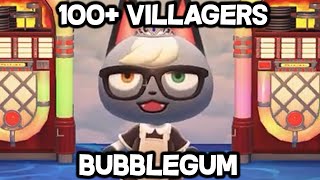 100 VILLAGER sing KK Bubblegum 80k Sub Special [upl. by Ehlke479]