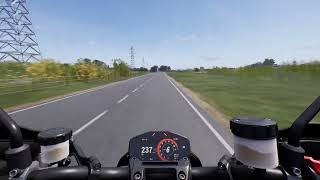 Ducati Hypermotard 950 2019 TOP SPEED  RIDE 5 [upl. by Eanil]