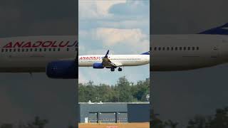 🇹🇷 AnadoluJet arrival in FRA 🛬 [upl. by Nepsa]